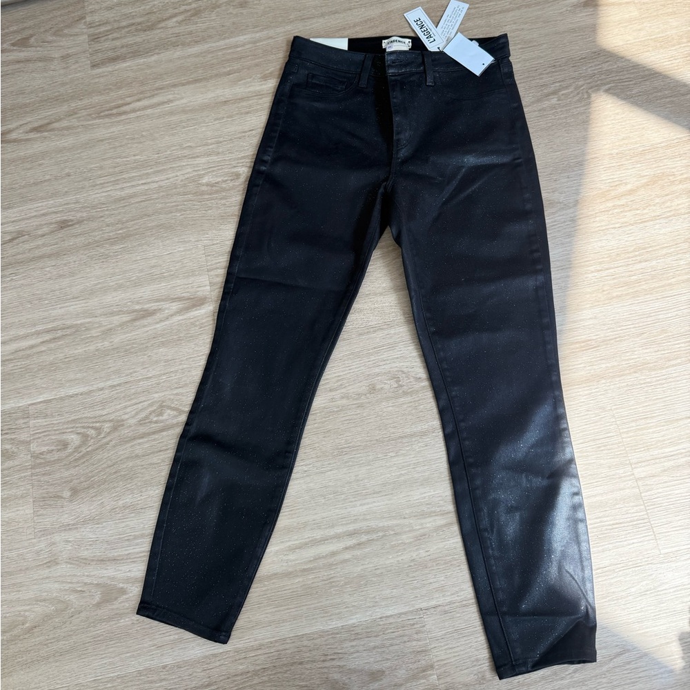 L'AGENCE leather Pants